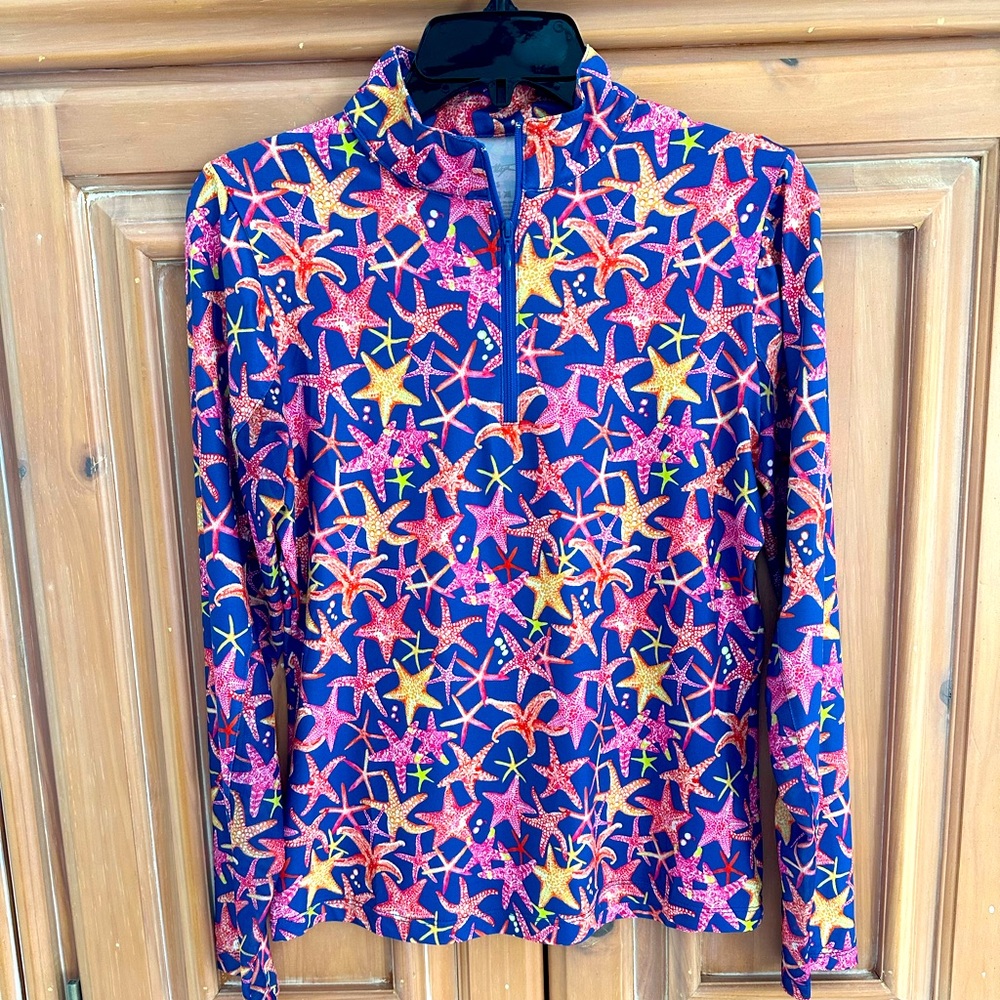 Gottex Starfish Golf Tennis 1/4 Zip - Like New